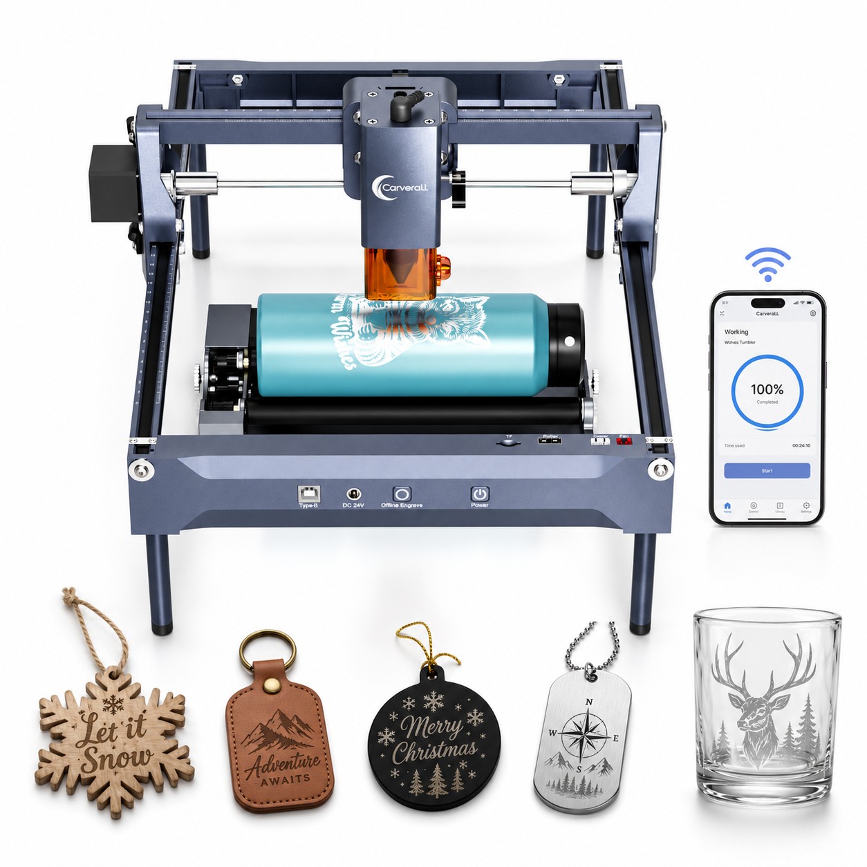 Carverall K15 Pro Laser Engrav - Industrial Laser Engraver recension och pris