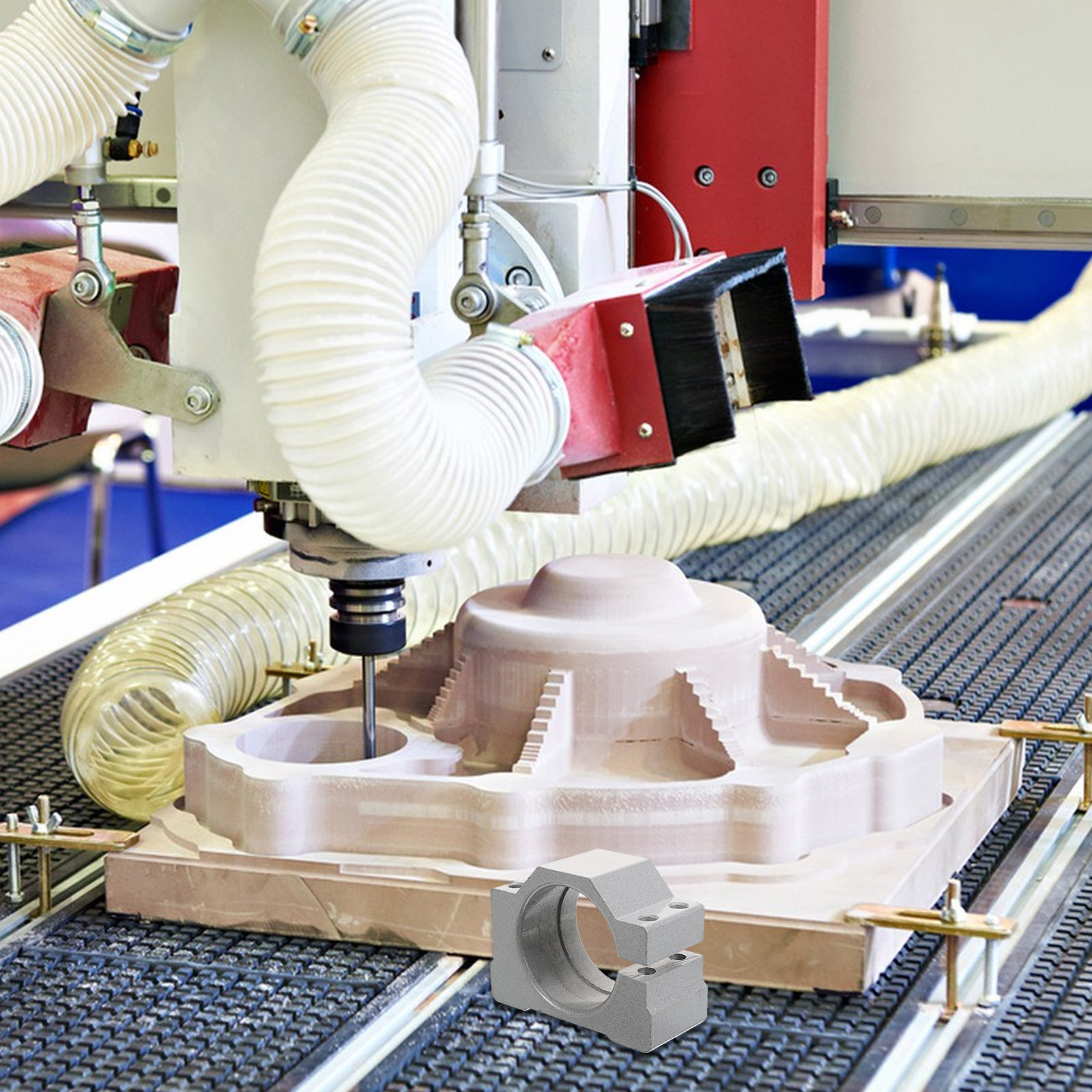 Stable Cnc Spindle Motor Clamp - Cnc Spindle Motor recension och pris